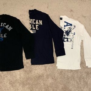 American Eagle Long Sleeve Bundle